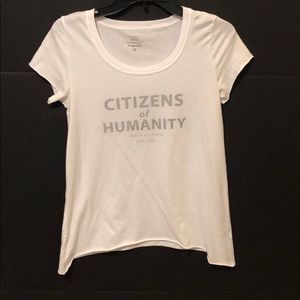 White Citizens of Humanity T-Shirt